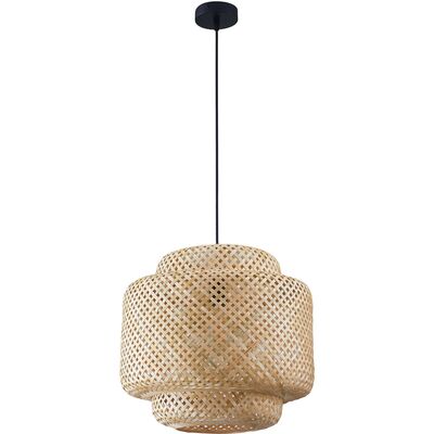Lampa wisząca Bamboo BERTA 1xE27 GOLDLUX