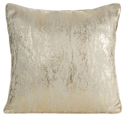 Poszewka dekoracyjna Elise 45 x 45 cm beżowo-złoty