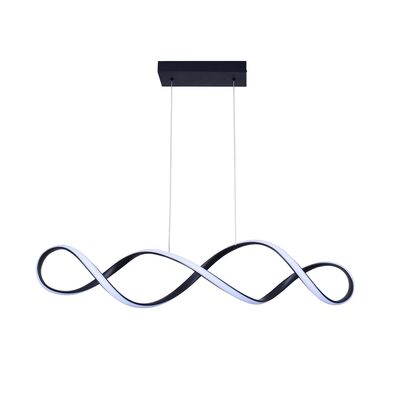 Lampa wisząca LED INFINITO L 34W czarna 4000K