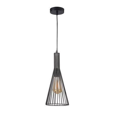 Lampa wisząca TIANA 1xE27 czarna GOLDLUX