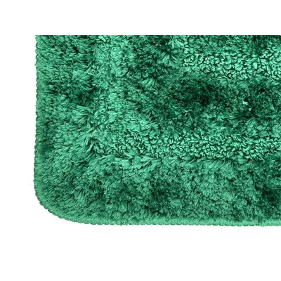 Zestaw dywaników łazienkowych Alor 3 sztuki 50 x 80 cm + 50 x 40 cm + 48 x 50 cm butelkowy zielony