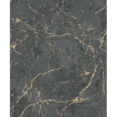 Tapeta winylowa na flizelinie czarno złoty marmur