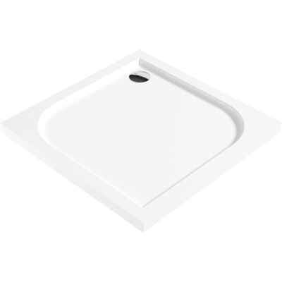 Brodzik CUBIC kwadratowy akrylowy gł.3 cm płaski 80 x 80 cm Deante