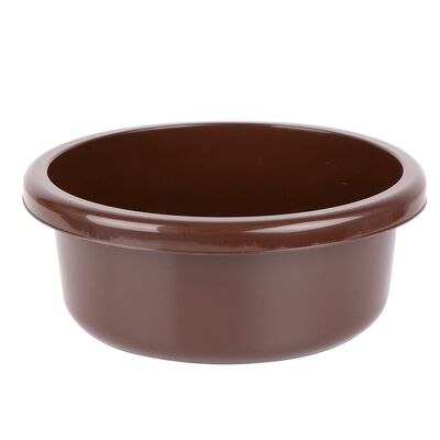 Miska okrągła classic 31 cm 6,2 l brązowa