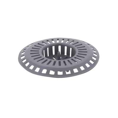 Sitko do zlewu plastikowe 8 cm szary