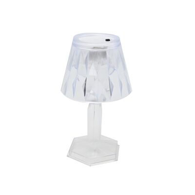 Lampka LED na nóżce 12 cm biały