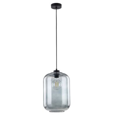 Lampa wisząca Solbik czarno-grafitowy