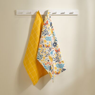 Ścierka Spring Time set 2 sztuki 40 x 60 cm wielokolorowy