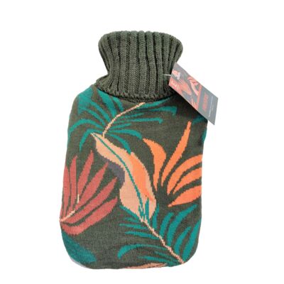 Termofor liście Hibiskus 18 x 33 cm zielony