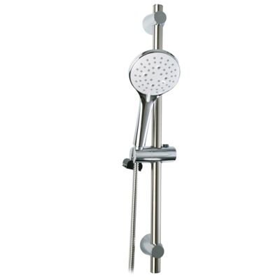 Zestaw prysznicowy Greta na drążku chrom Kerra
