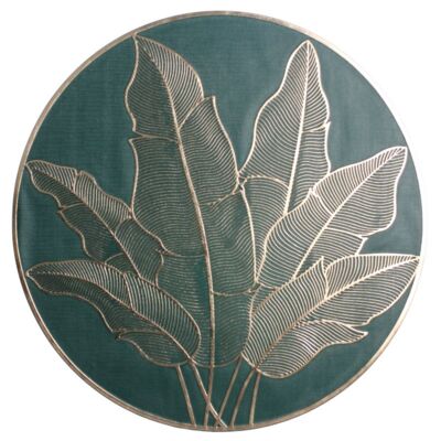 Podkładka BELO śr.38 cm zielono-złoty