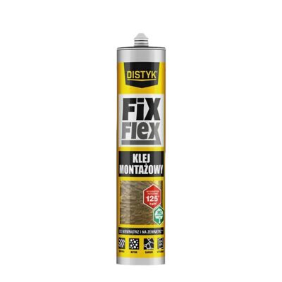 Klej montażowy Fix Flex 280 ml DISTYK