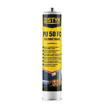 Uszczelniacz poliuretanowy PU 50 FC szary 300 ml DISTYK