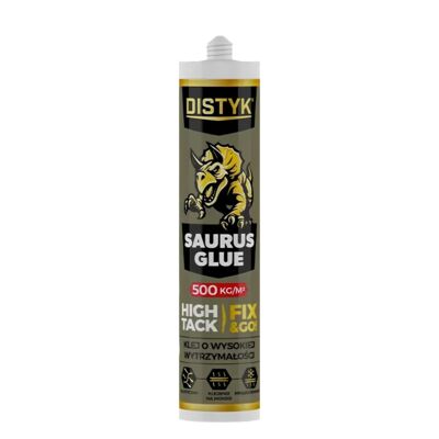 Klej Saurus High Tack biały 290 ml DISTYK