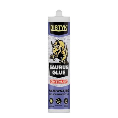 Klej montażowy Surus Crystal UV 100% 290 ml DISTYK