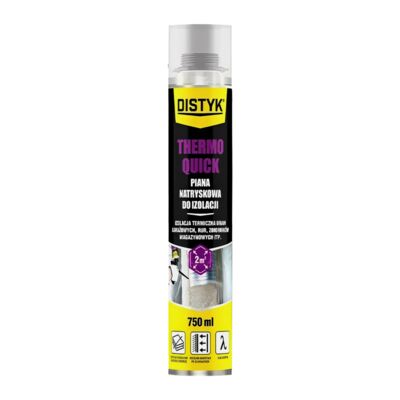 Piana natryskowa do izolacji ThermoQuick 750 ml DISTYK