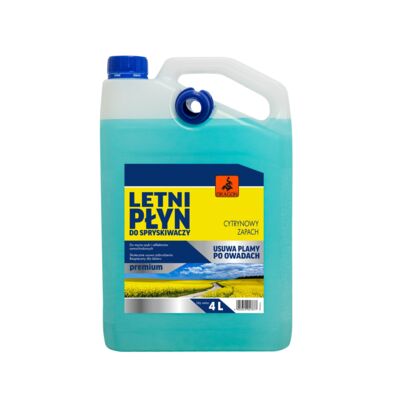 Płyn do spryskiwaczy letni premium Lemon 4 l DRAGON