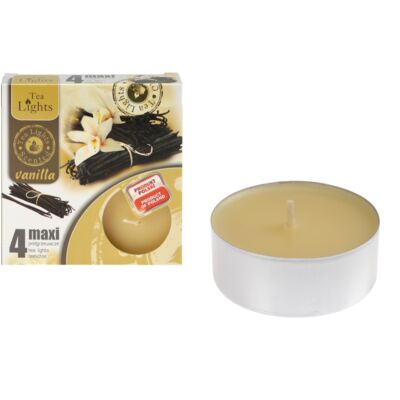 Podgrzewacze Wanilia maxi 4 sztuki żółty