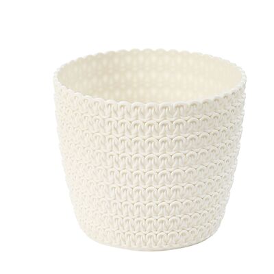 Osłonka MAGNOLIA JERSEY 14 cm kremowy