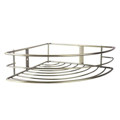 Półka pod prysznic 1706 złoto antyczne przykręcana narożna AWD INTERIOR