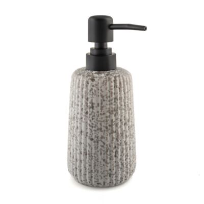Dozownik mydła 400 ml Avilla 1835 szary ceramiczny kamionka AWD INTERIOR