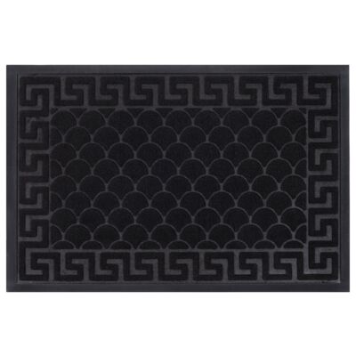 Wycieraczka Tivoli 80 x 120 cm bordiura grecki czarny