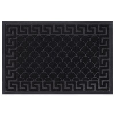 Wycieraczka Tivoli 45 x 75 cm bordiura grecki czarny