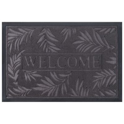 Wycieraczka Tivoli 40 x 60 cm liście szary