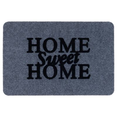 Wycieraczka Flock New 40 x 60 cm Home Sweet Home szary