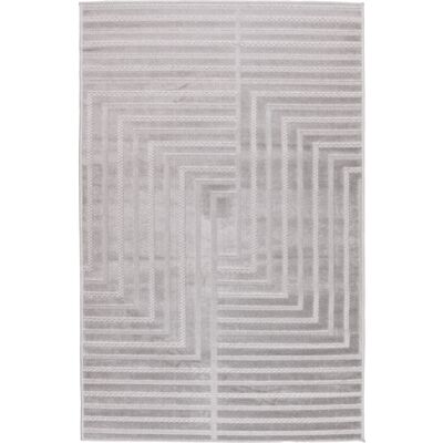 Dywan Dora 160 x 220 cm prostokąty szary