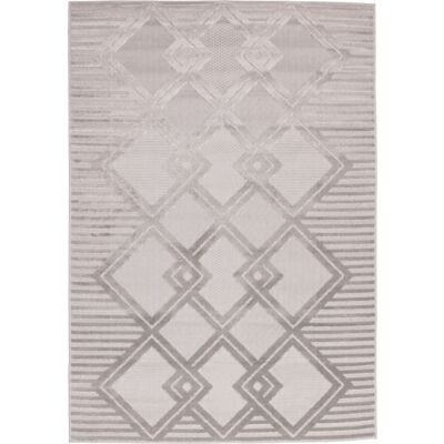 Dywan Dora 160 x 220 cm romby szary
