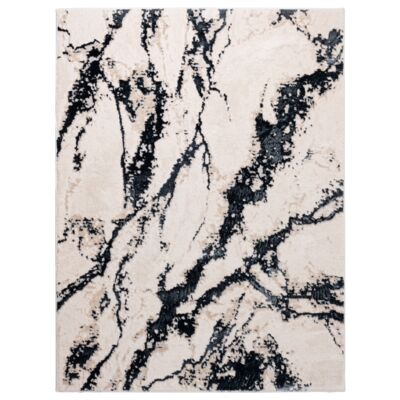Dywan Stone 160 x 220 cm marmur czarny