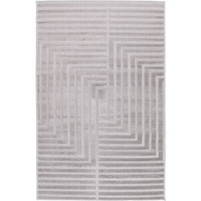 Dywan Dora 120 x 170 cm prostokąty szary