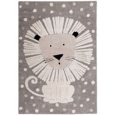 Dywan Elio 120 x 170 cm lew ivory szary