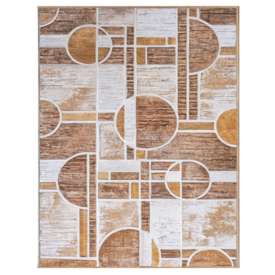 Dywan Rosaline 70 x 140 cm geometria beżowy