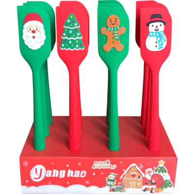 Szpatułka silikonowa 40 cm różne wzory 1 szt.