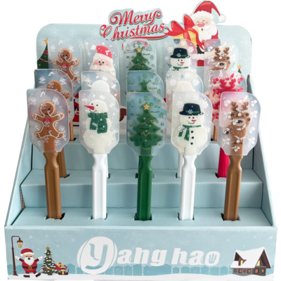 Szpatułka silikonowa świąteczna 40 cm różne wzory/kolory 1 szt.