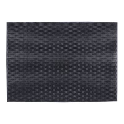 Wycieraczka gumowa Simple 57,2 x 42 cm czarny