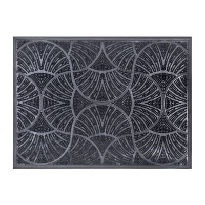 Wycieraczka gumowa Cortador 57,2 x 42 cm czarny