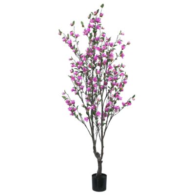 Drzewo magnolii sztuczne 200 cm mix kolorów