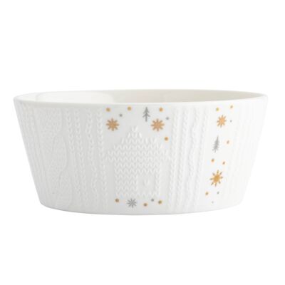 Miska stożkowa 14,6 x 6,1 cm biała 600 ml