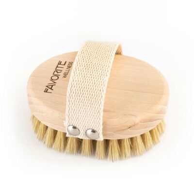 Szczotka do masażu ciała FAVORITE WELLNESS 1867 szczecina
