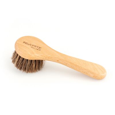 Szczotka do masażu twarzy FAVORITE WELLNESS 1871 włosie końskie