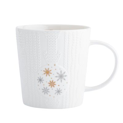 Kubek porcelanowy biały 360 ml