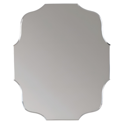 Lustro wiszące Somers 40 x 50 cm szary