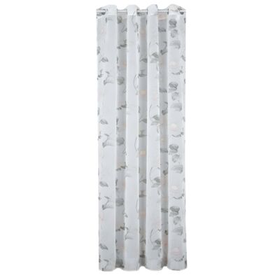 Firana z kółkami Double Chic 140 x 270 cm biały