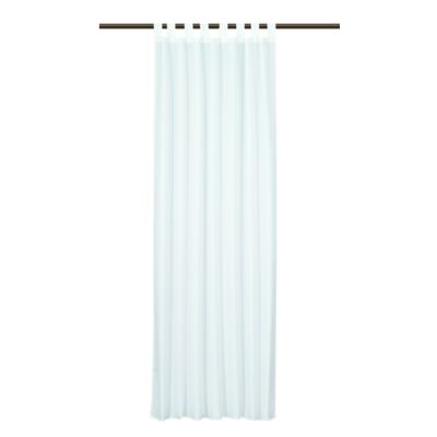 Zasłona ogrodowa na szelkach z rzepami Terra 150 x 220 cm biały
