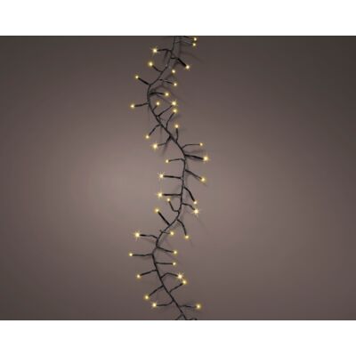 Lampki zewnętrzne LED 1272LED 20 m czarny/szampański