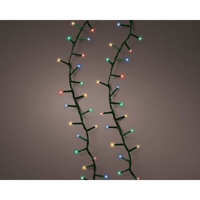 Lampki zewnętrzne LED 750LED 16 m zielony/multikolor