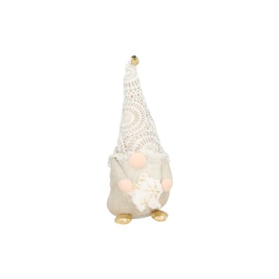 Figura tekstylna skrzat 40 cm szary